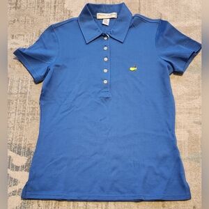 Women's Masters Collection Polo. Blue. Size S. NEW